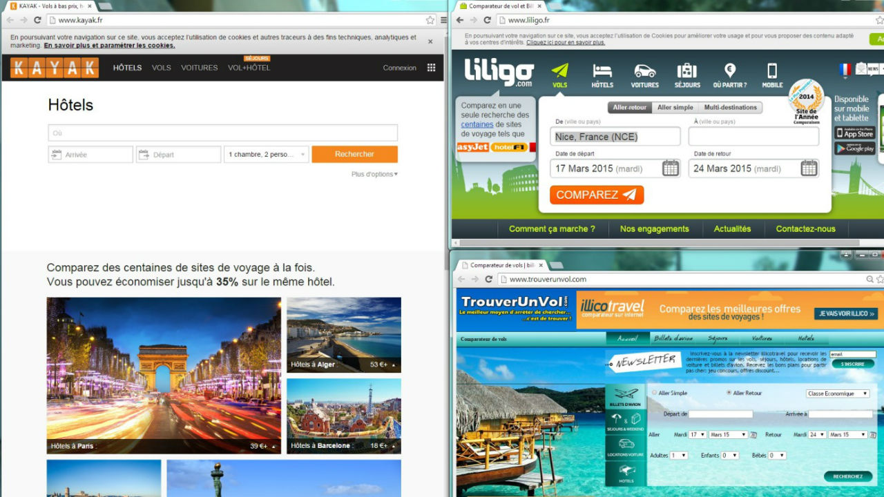 Le web regorge de bons plans voyage