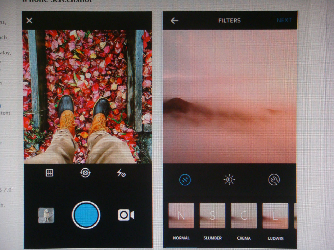 Découvrez vite les nouveaux filtres d'Insta. !