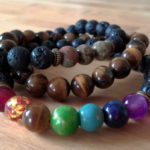 homme bracelet pierre