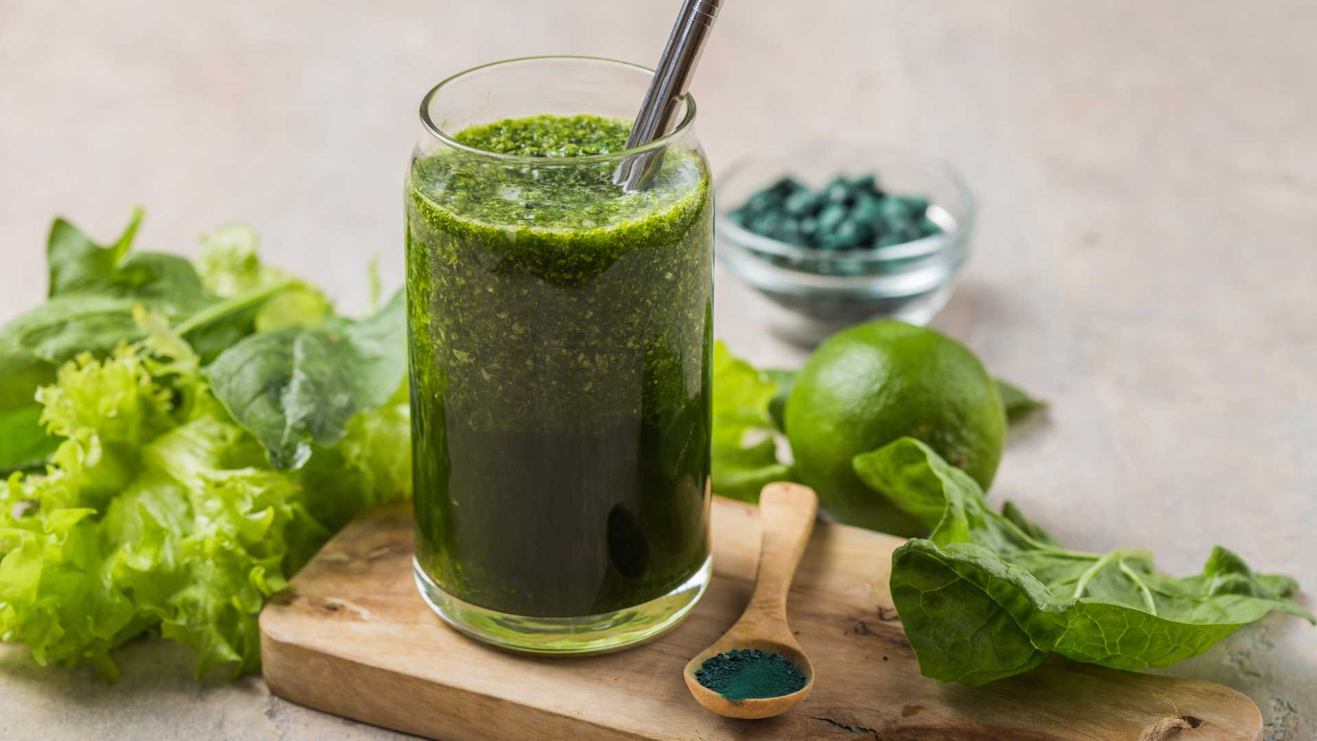 Spiruline en poudre